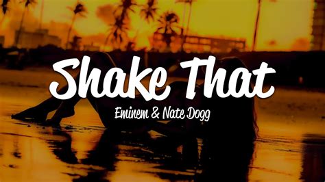 shake that lyrics